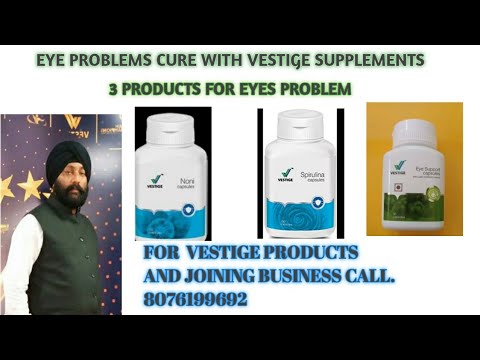 Vestige Supplements for Eye Problems, Only 3 Products to cure.