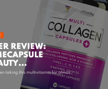 User Review: TimeCapsule Beauty Supplement Nutraceutical  Multivitamin with Collagen and Hyalu...