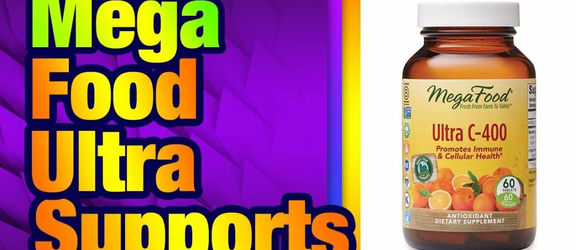 MegaFood, Ultra C-400, Supports Immune and Cellular Health, Antioxidant Vitamin C Suppleme