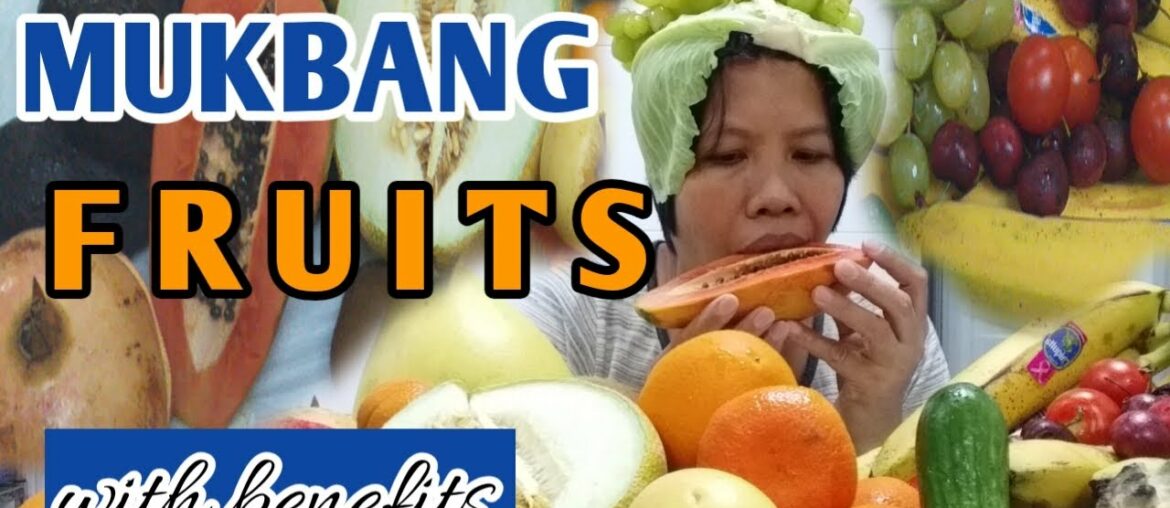 FRUITS MUKBANG ASMR | BENIFETS OF FRUITS  | MAGBUBUKID SA ABROAD