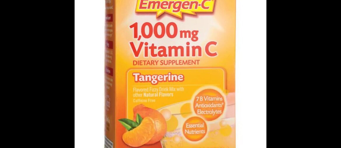 Emergen-C 1000mg Vitamin C Powder, with Antioxidants, B Vitamins and Electrolytes, Immunity Sup...