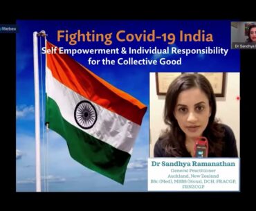 NIDM (MHA Govt. India) Webinar | Janandolan COVID19 Appropriate Behaviour | Dr S Ramanathan talk