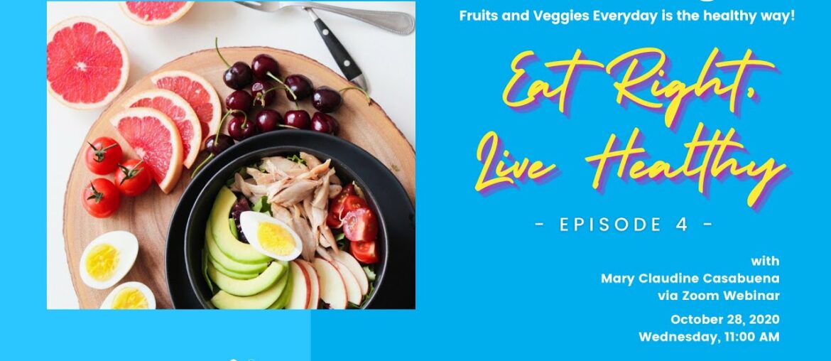 APOSI Community Webinar | Wellness Wednesday | Eat Right, Live Healthy Episode 4