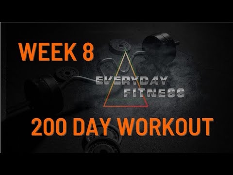 3 MUST have Nutritional Supplements to shortcut your fitness goals in Week 8 of a 200 Day Workout