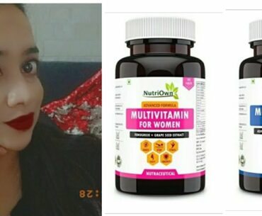 nutriown multivitamin for women review/best multivitamin for men & women