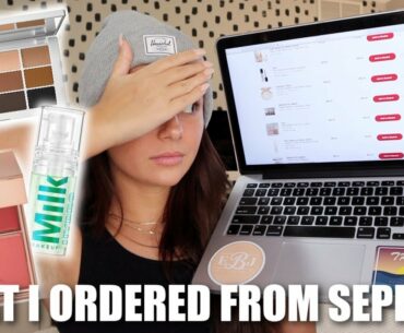 The SEPHORA Beauty Insider SALE - What I ordered *NEW* makeup, fragrance || EJB