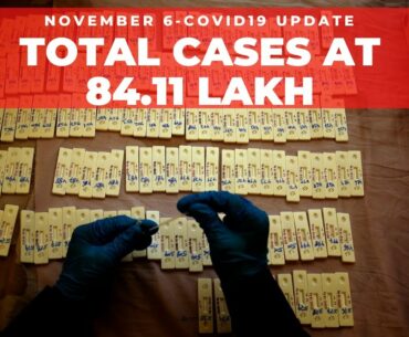 Coronavirus Update Nov 6: India's total Covid-19 cases at 84.11 lakh