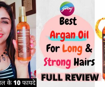 10 Argan Oil Benefits For Hairs & Skin | Godrej Argan Oil Serun Review | Best Way To Use Argan Oil