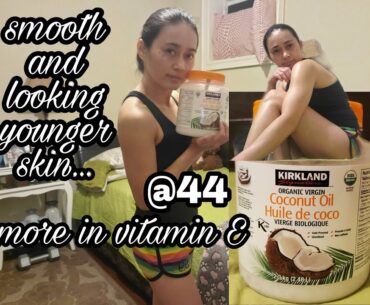 Smooth and looking younger skin//Virgin Coconut oil//more on vitamin E//skin benefits//Affordable//