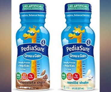 PediaSure Grow & Gain Kids’ Nutritional Shake, with Protein, DHA, and Vitamins & review