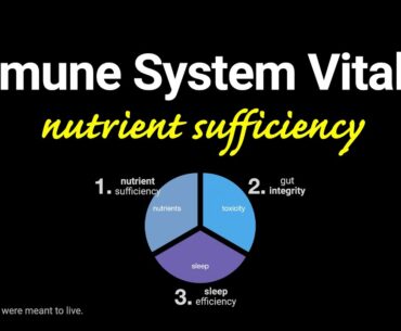 nutrient sufficiency | Immune System Vitality
