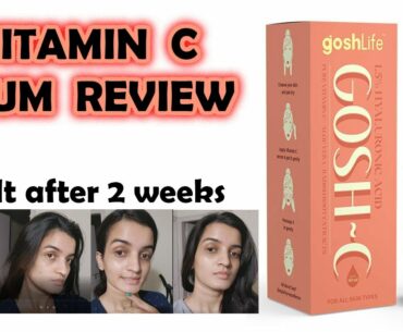 Gosh life gosh c vitamin c serum review | Lifeadds