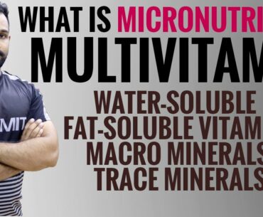 What is Micronutrients: Types, Functions, Benefits URDU/HINDI GYMIT