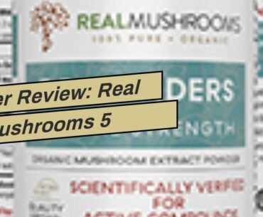 User Review: Real Mushrooms 5 Defenders Mushroom Supplements for Immune Support (200ct) Promote...