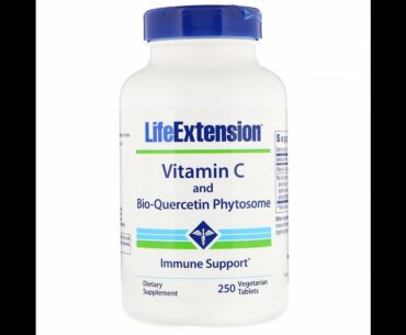 Life Extension Vitamin C with Bio-Quercetin Phytosome, 250 Tablets