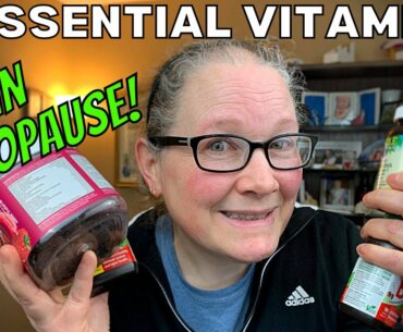 Top 5 vitamins EVERY woman needs to take in menopause/perimenopause to stay healthy.