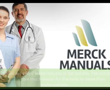 Overview of Vitamins - Disorders of Nutrition - Merck Manuals for Dummies