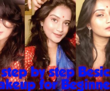 Step By Step Makeup Tutorial For Beginners || Makeup Lover Arsita