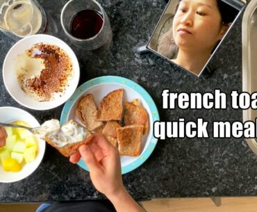What I eat for Breakfast - French toast idea from Greg Doucette - vitamin supplements meal prepping