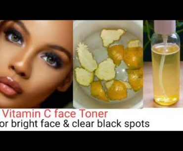 Vitamin C face Toner for bright face and clear black spots