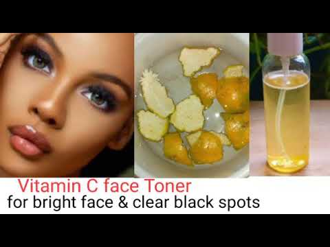 Vitamin C face Toner for bright face and clear black spots