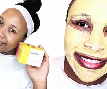 I TRIED THE GLEAMIN VITAMIN C FACE MASK