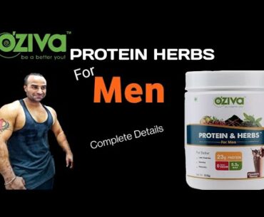 OZiva Protein & Herbs for Men Review | 100% Natural & Vegan | Punjabi Muscle