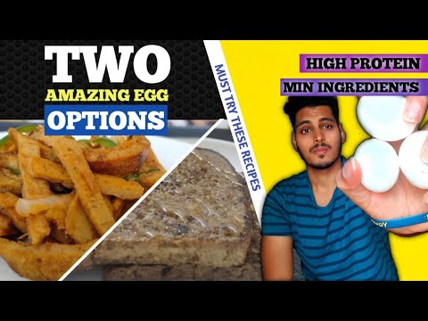 TWO AMAZING EGG RECIPE l HIGH PROTEIN DIET l WITH MACROS ll