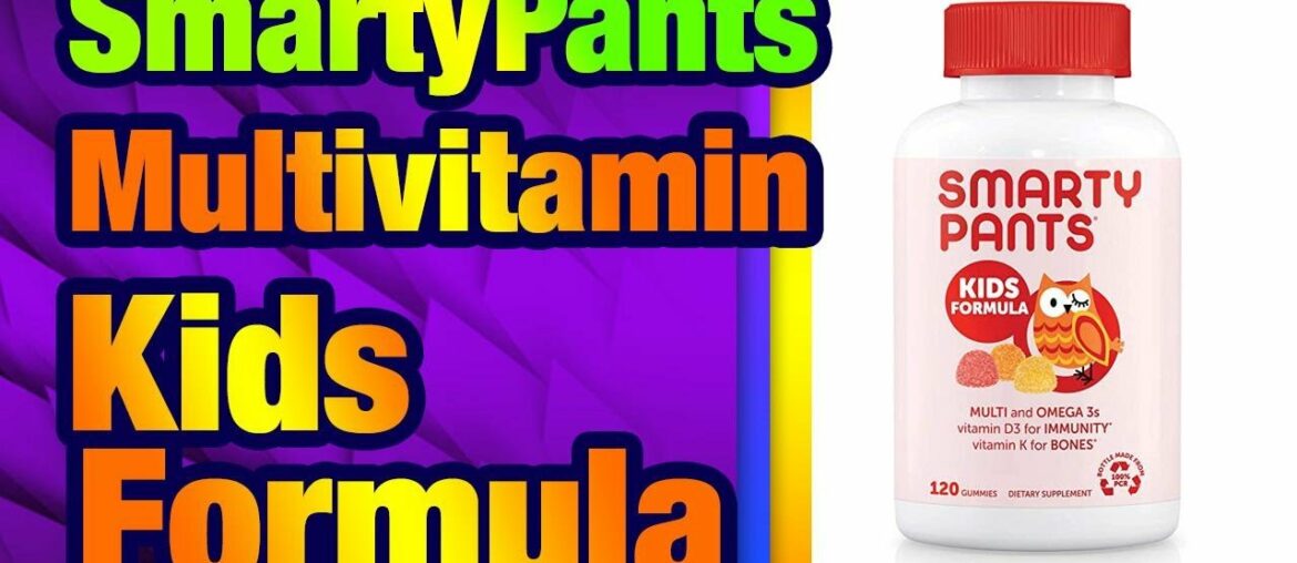 SmartyPants Kids Formula Daily Gummy Multivit amin: Vitamin C, D3, and Zinc for Immunity, G