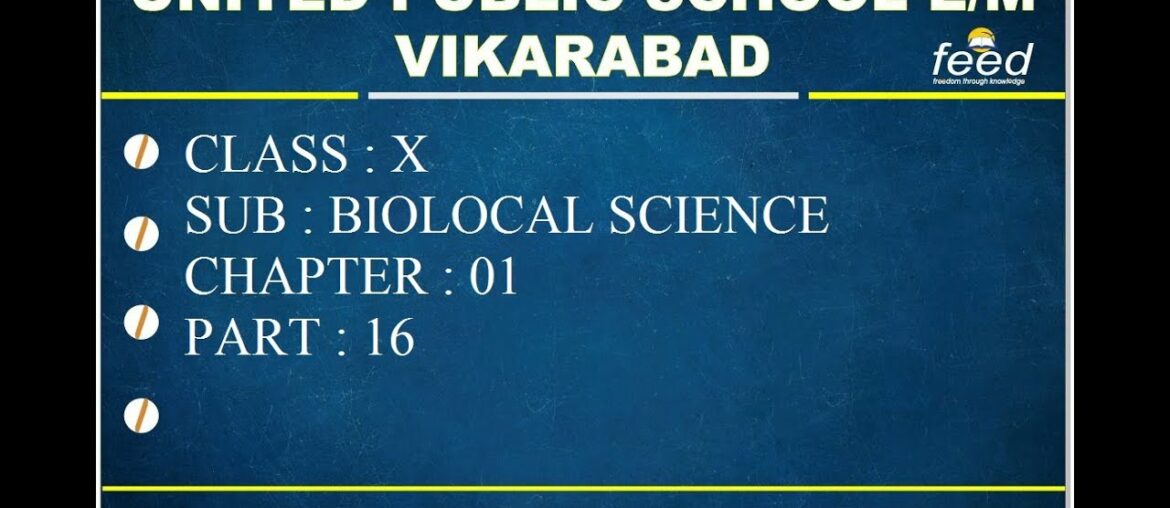 10TH CLASS BIOLOGICAL SCIENCE  NUTRITION PART 16