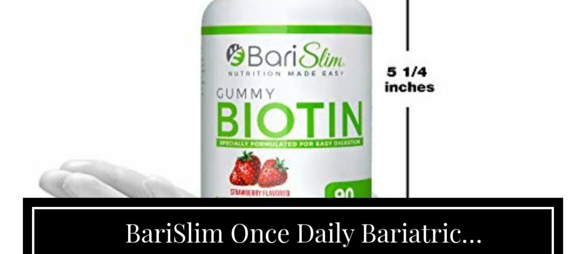 BariSlim Once Daily Bariatric Multivitamin Capsule - 45 mg of Iron - Bariatric Vitamin and Supp...