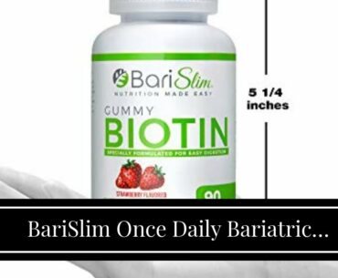 BariSlim Once Daily Bariatric Multivitamin Capsule - 45 mg of Iron - Bariatric Vitamin and Supp...