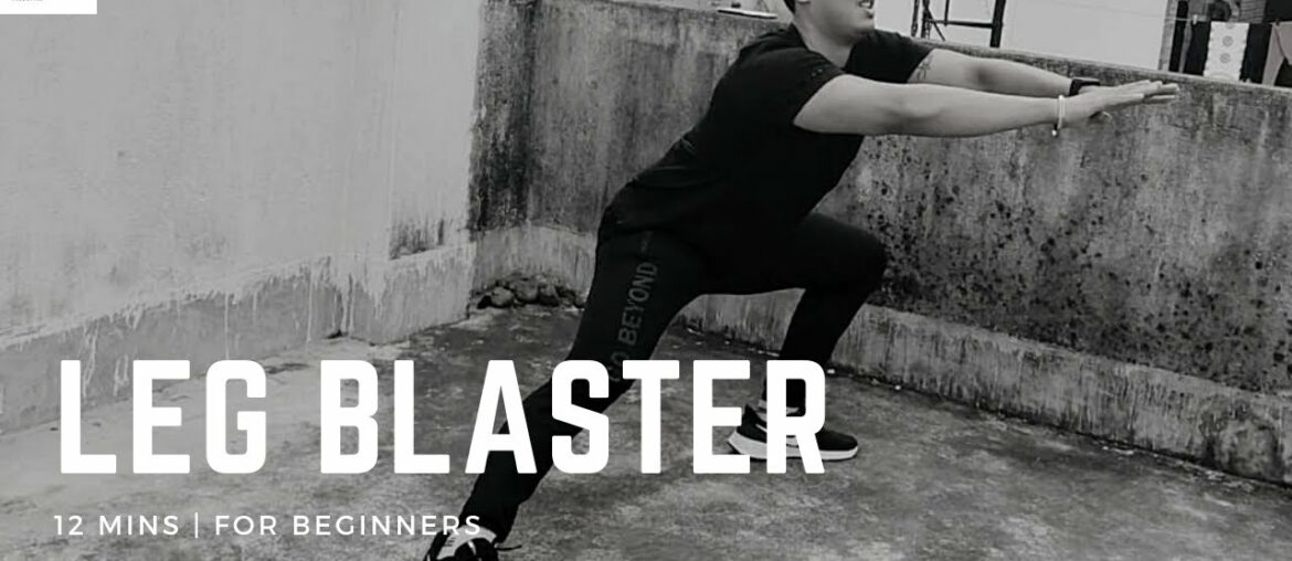 Leg Blaster 12 Minute At Home HIIT Workout with FITNESS YT