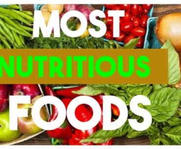 MOST NUTRITIOUS FOODS ( TOP 20 )