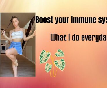 HOW TO BOOST YOUR IMMUNE SYSTEM WITH VITBOOST! A MUST DAILY!