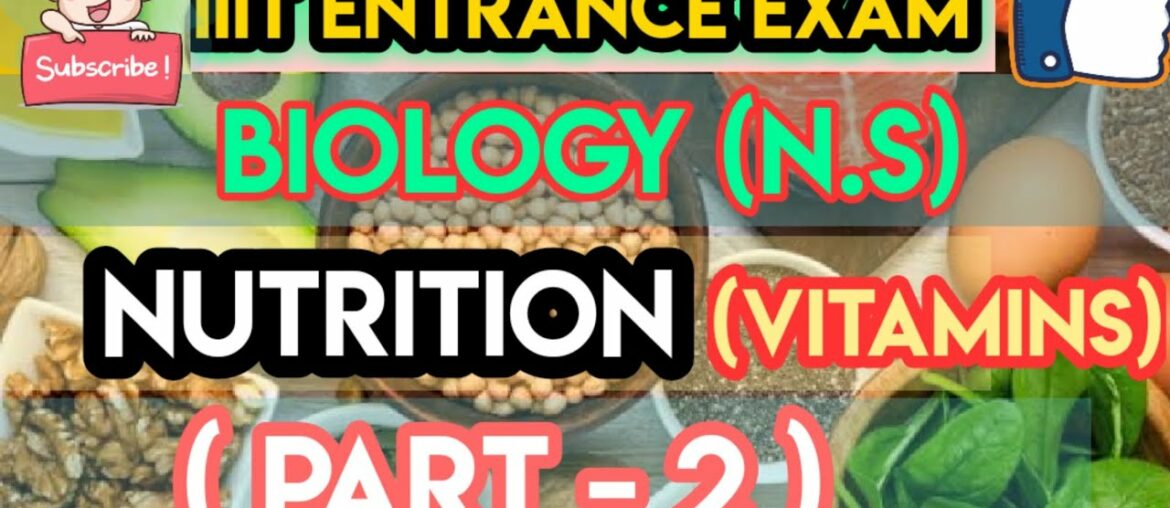 IIIT NUTRITION SYSTEM (VITAMIN) EXPLAINED IN  TELUGU || HUMAN || IIIT BIOLOGY || IQ ACADEMY