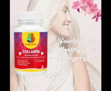 Collagen Peptides and Vitamin C Supplement. Healthy Aging Formula. Supports Healthy Skin, Hair,...
