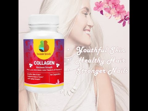 Collagen Peptides and Vitamin C Supplement. Healthy Aging Formula. Supports Healthy Skin, Hair,...