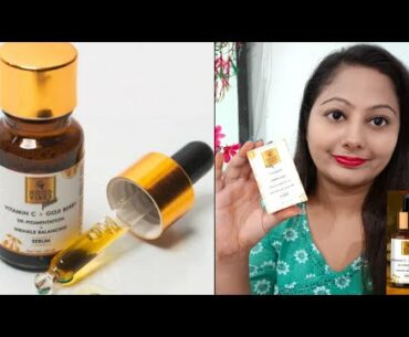 Good Vibes Vitamin C + Goji Berry Serum Review || Best Serum For De-Pigmentation ||