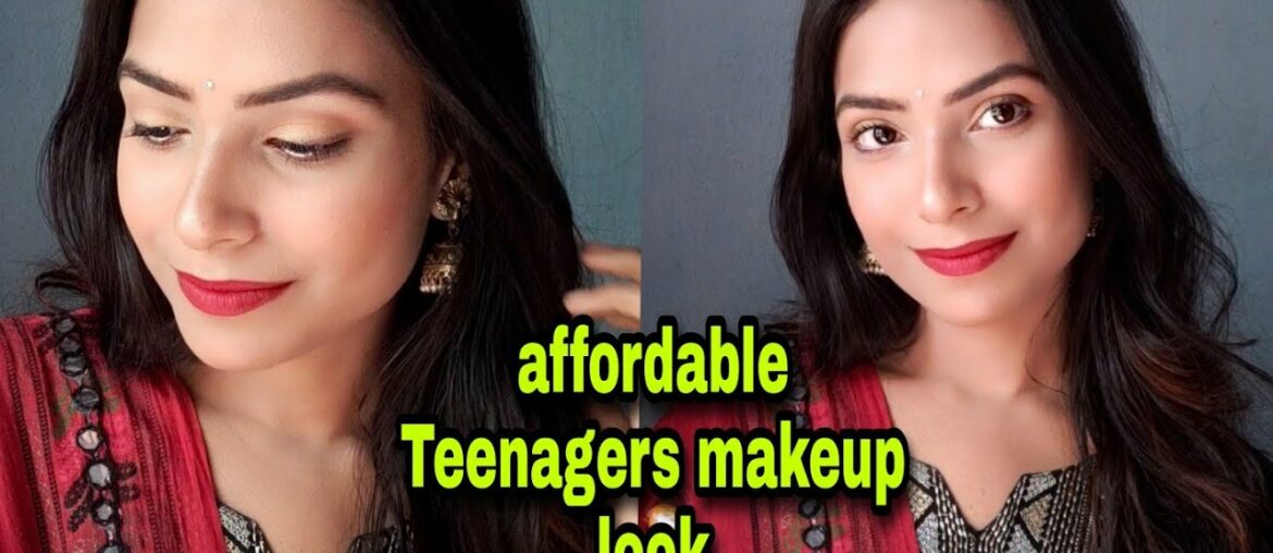 Affordable Teenagers makeup look ||Diksha Parmar||