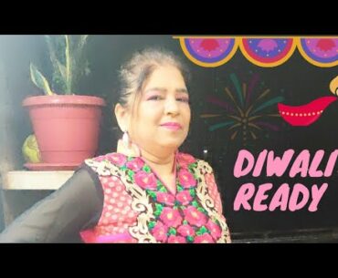 A Glam Diwali Makeup Ready || My Mami || Menka Punjabi