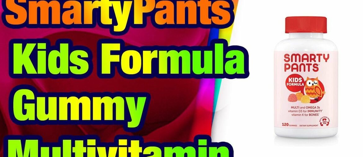 SmartyPants Kids Formula Daily Gummy Multivitamin: Vitamin C, D3, and Zinc for Immunity, G