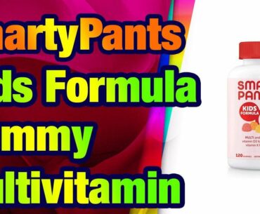 SmartyPants Kids Formula Daily Gummy Multivitamin: Vitamin C, D3, and Zinc for Immunity, G