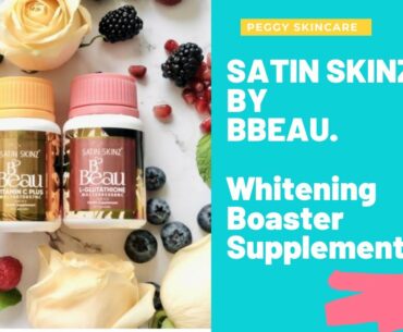 Satin Skinz By Bbeau Best Whitening Boaster Glutathione Vit C Supplements | Effective Skin Whitening