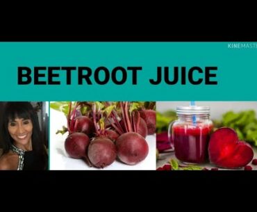 NUTRITIONAL VALUES OF BEETROOT JUICE