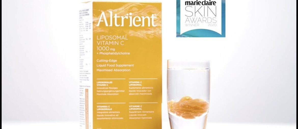 Altrient C wins Best Skincare Supplement in Marie Claire Skin Awards 2020