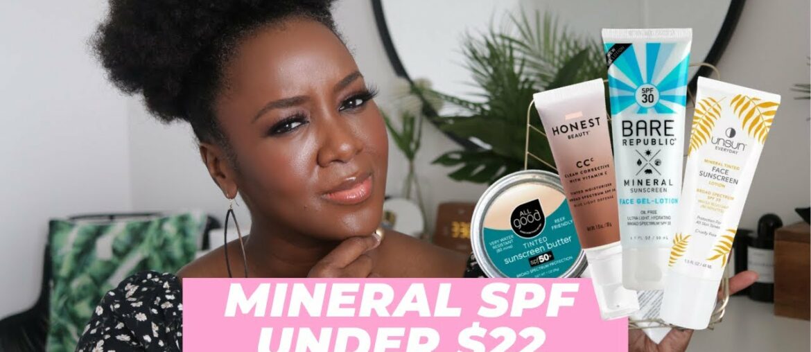 BEST Affordable Mineral SPF for Dark Skin: Is it ASHY?