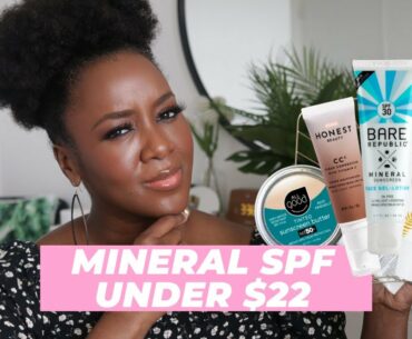 BEST Affordable Mineral SPF for Dark Skin: Is it ASHY?