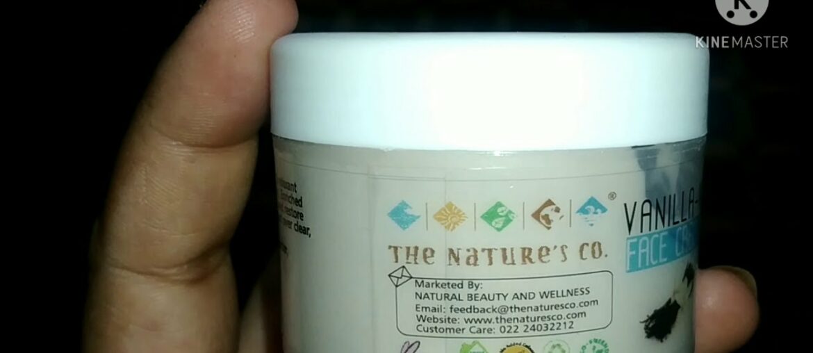 The Nature's Co Vanilla vitamin e cream #Review