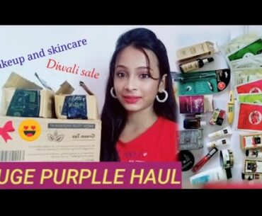 *Huge Purplle Sale Haul || skincare and makeup || Beauty styles